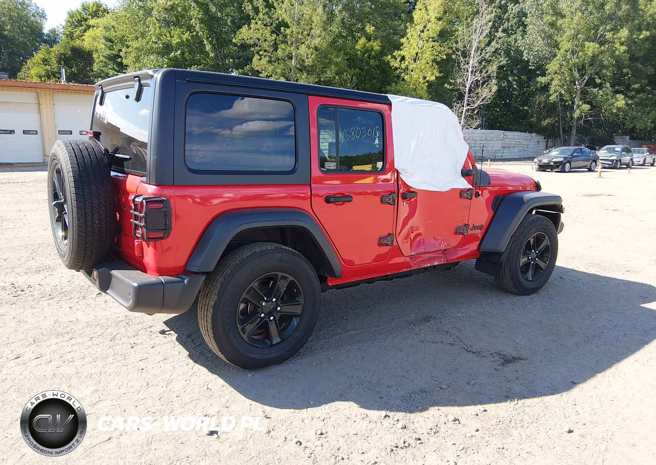2021 Jeep Wrangler Unlimited Sport Altitude 4X4 VIN:1C4HJXDN2MW740005 - 4