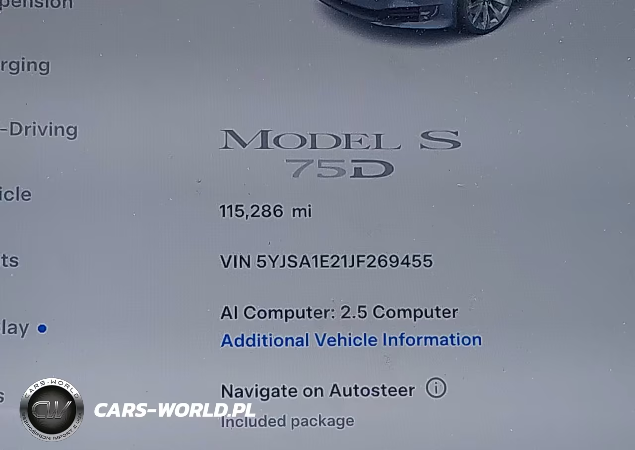 2018 Tesla Model S 100D-75D-P100D VIN:5YJSA1E21JF269455 - 14