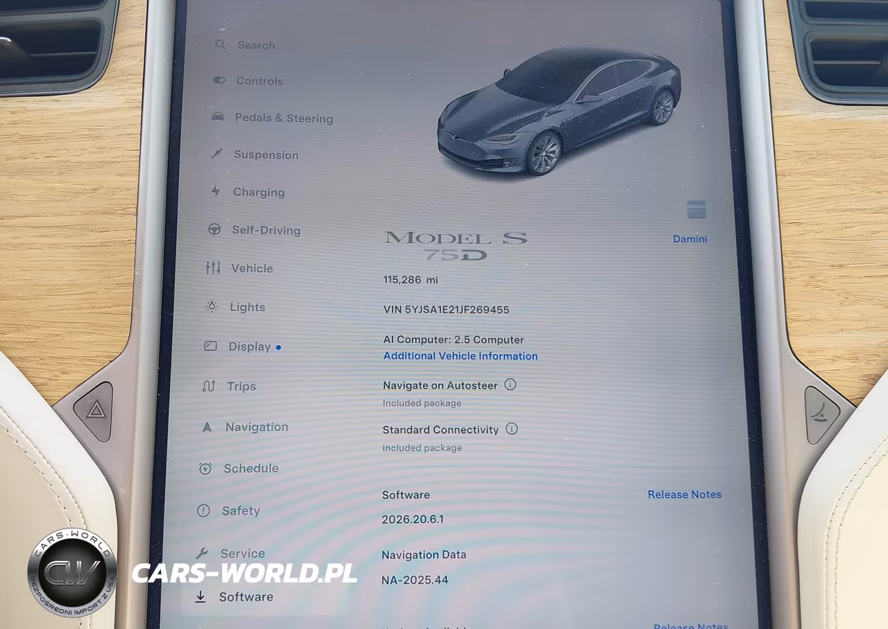 2018 Tesla Model S 100D-75D-P100D VIN:5YJSA1E21JF269455 - 7