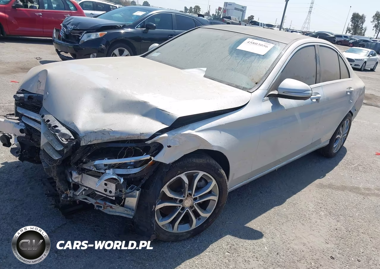 2015 Mercedes-Benz C 300 4Matic VIN:55SWF4KB9FU007665 - 2