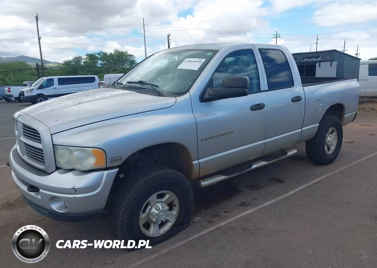 2003 Dodge Ram 2500 Slt-Laramie-St VIN:1D3KU28D13J569753 - 2