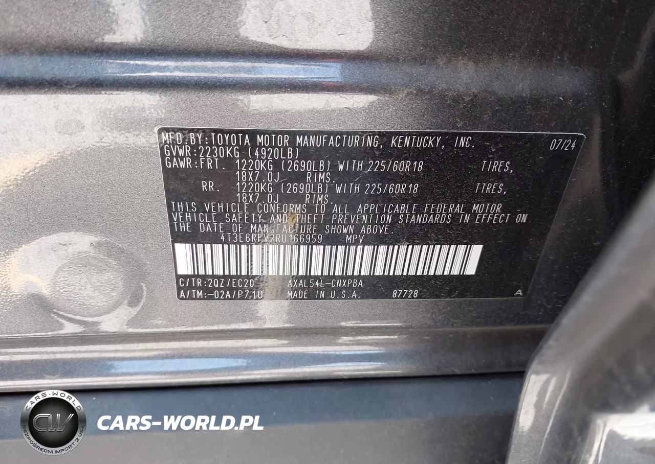 2024 Toyota Rav4 Hybrid Xse VIN:4T3E6RFV2RU166959 - 9