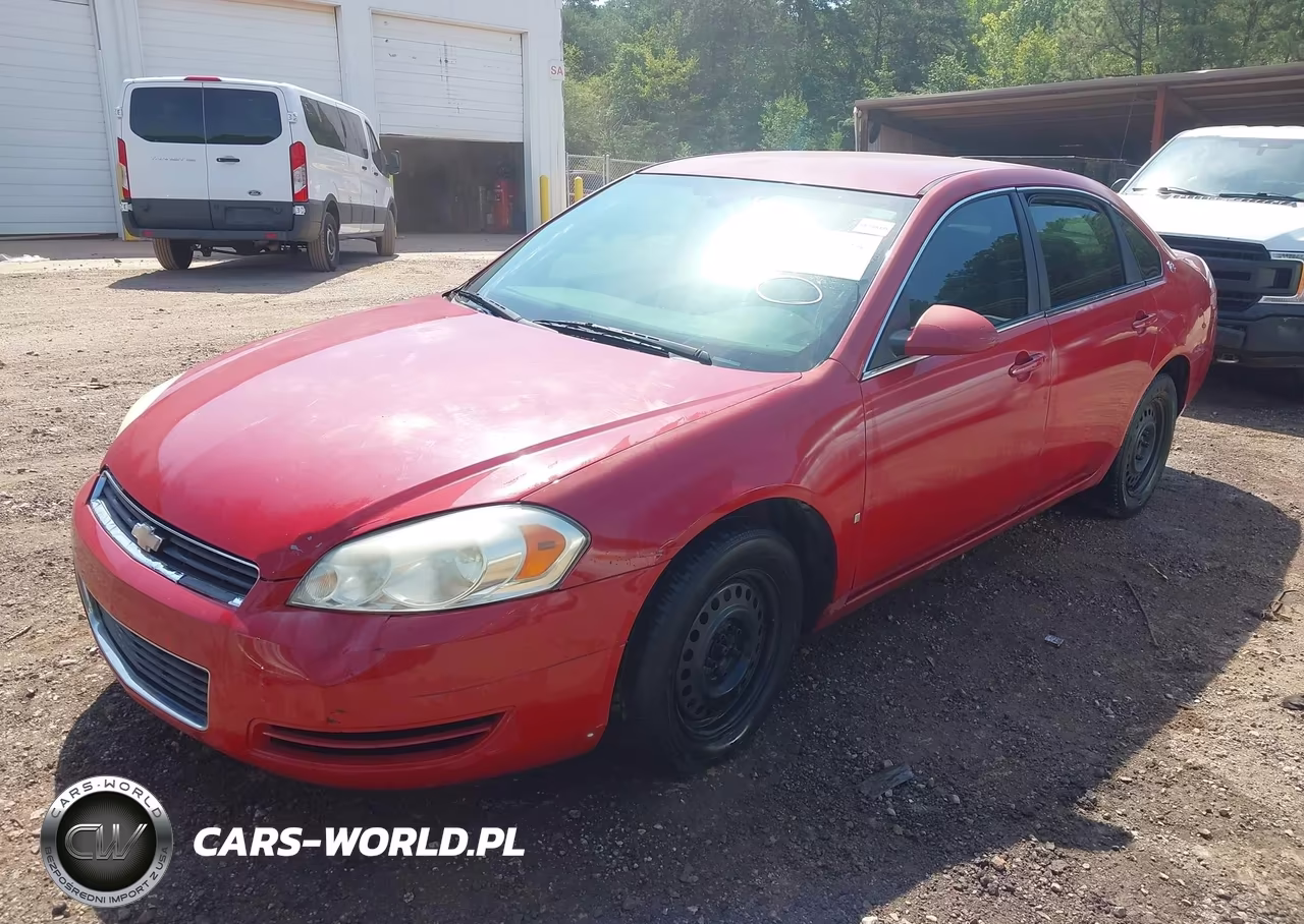 2008 Chevrolet Impala Ls VIN:2G1WB55KX81235767 - 2
