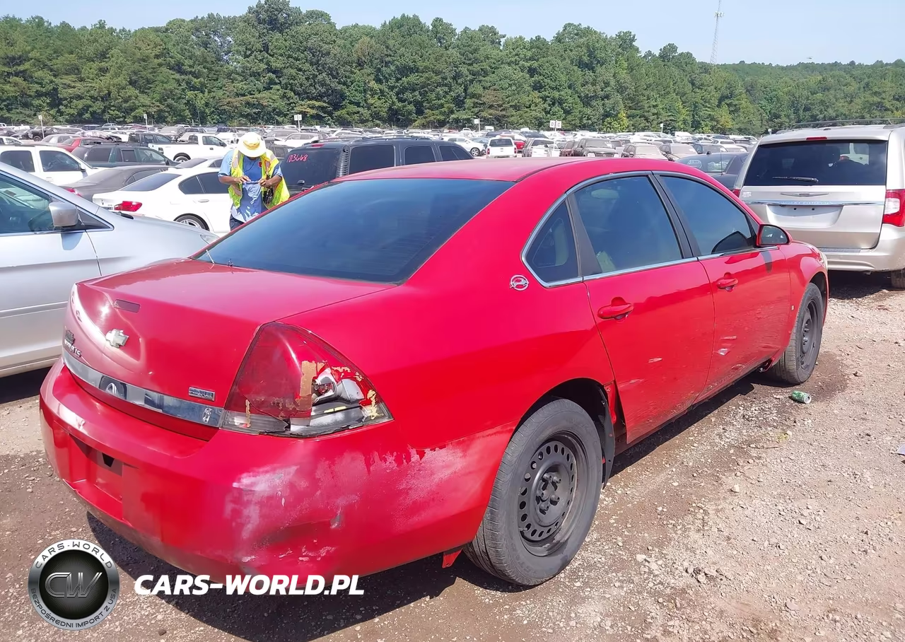 2008 Chevrolet Impala Ls VIN:2G1WB55KX81235767 - 4
