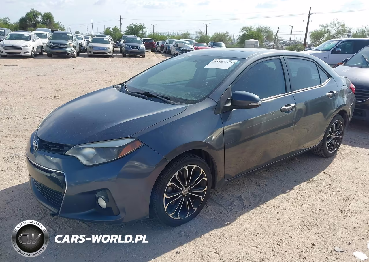 2014 Toyota Corolla S Plus VIN:2T1BURHE1EC165831 - 2