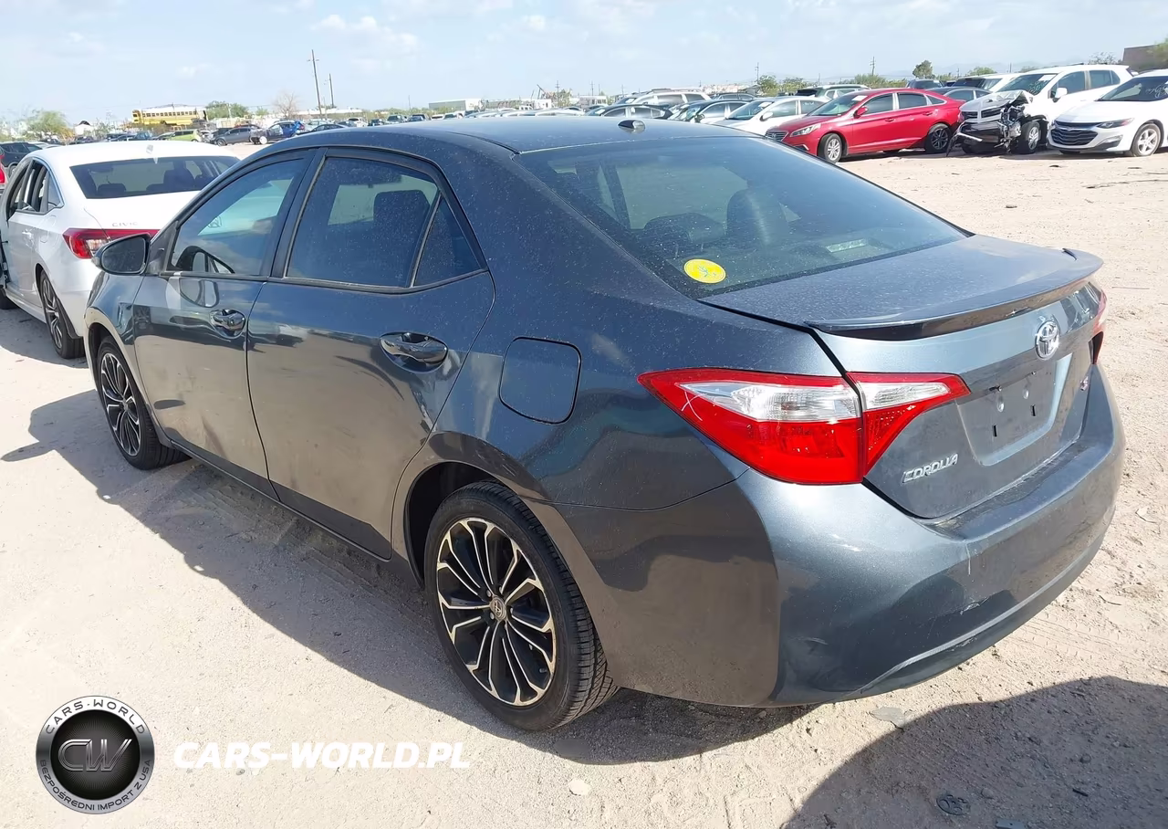 2014 Toyota Corolla S Plus VIN:2T1BURHE1EC165831 - 3