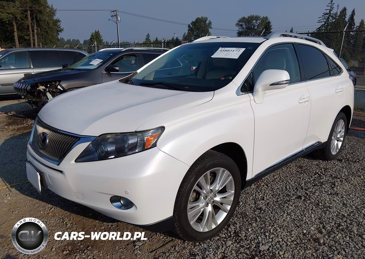 2010 Lexus Rx 450H VIN:JTJBC1BA1A2012611 - 2