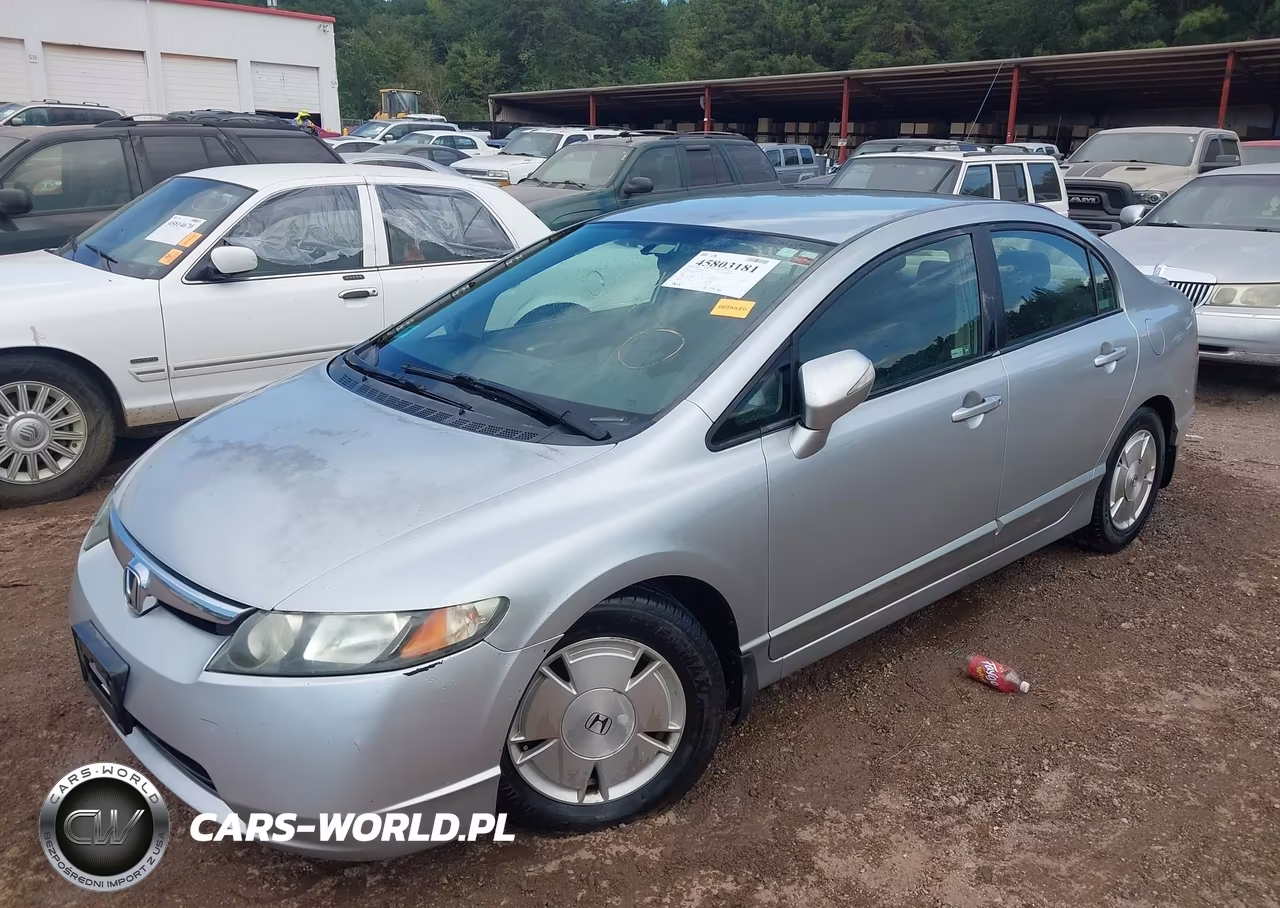 2006 Honda Civic Hybrid VIN:JHMFA36256S025974 - 2