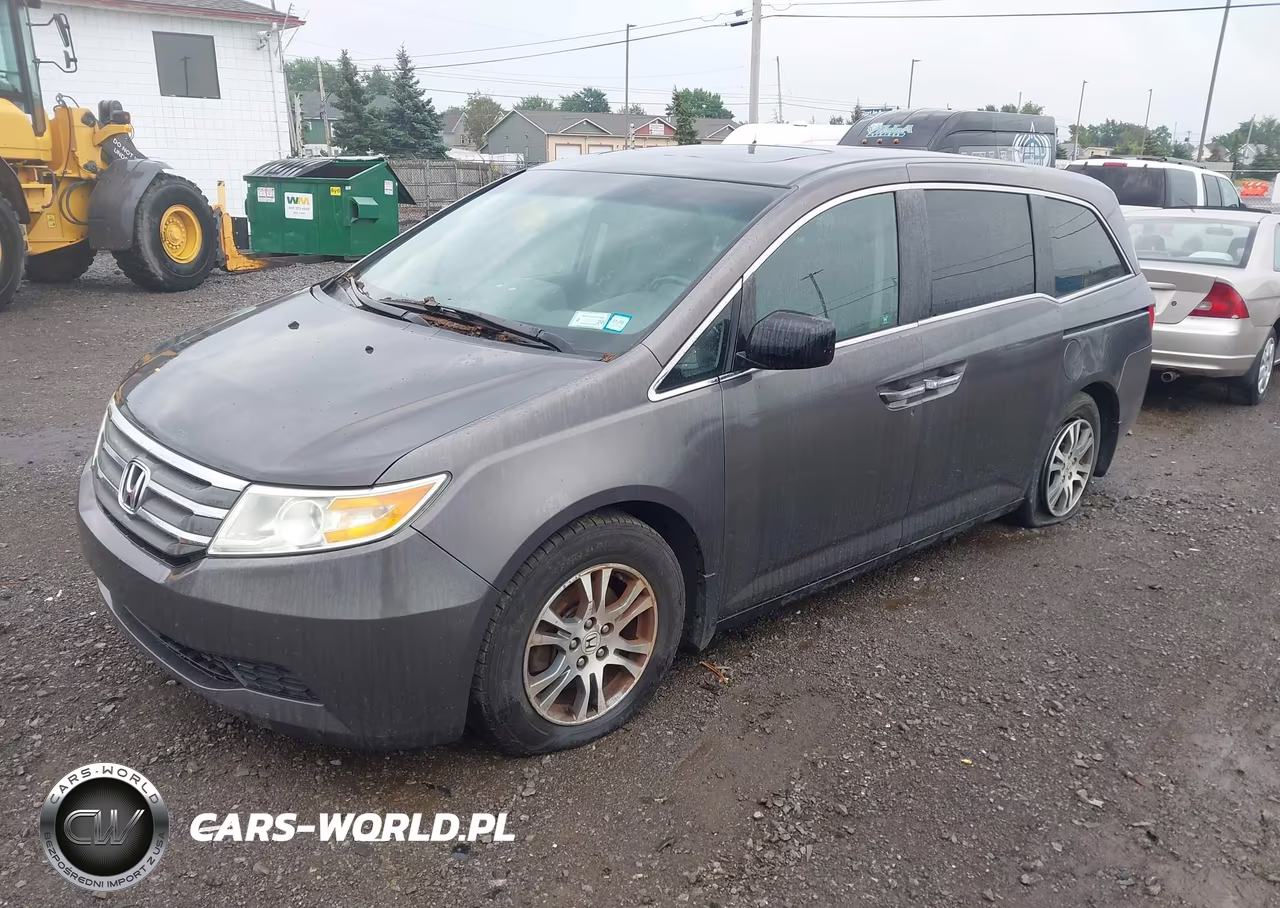2012 Honda Odyssey Ex-L VIN:5FNRL5H62CB116536 - 2