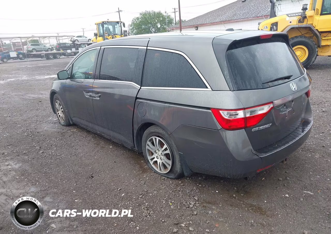 2012 Honda Odyssey Ex-L VIN:5FNRL5H62CB116536 - 3