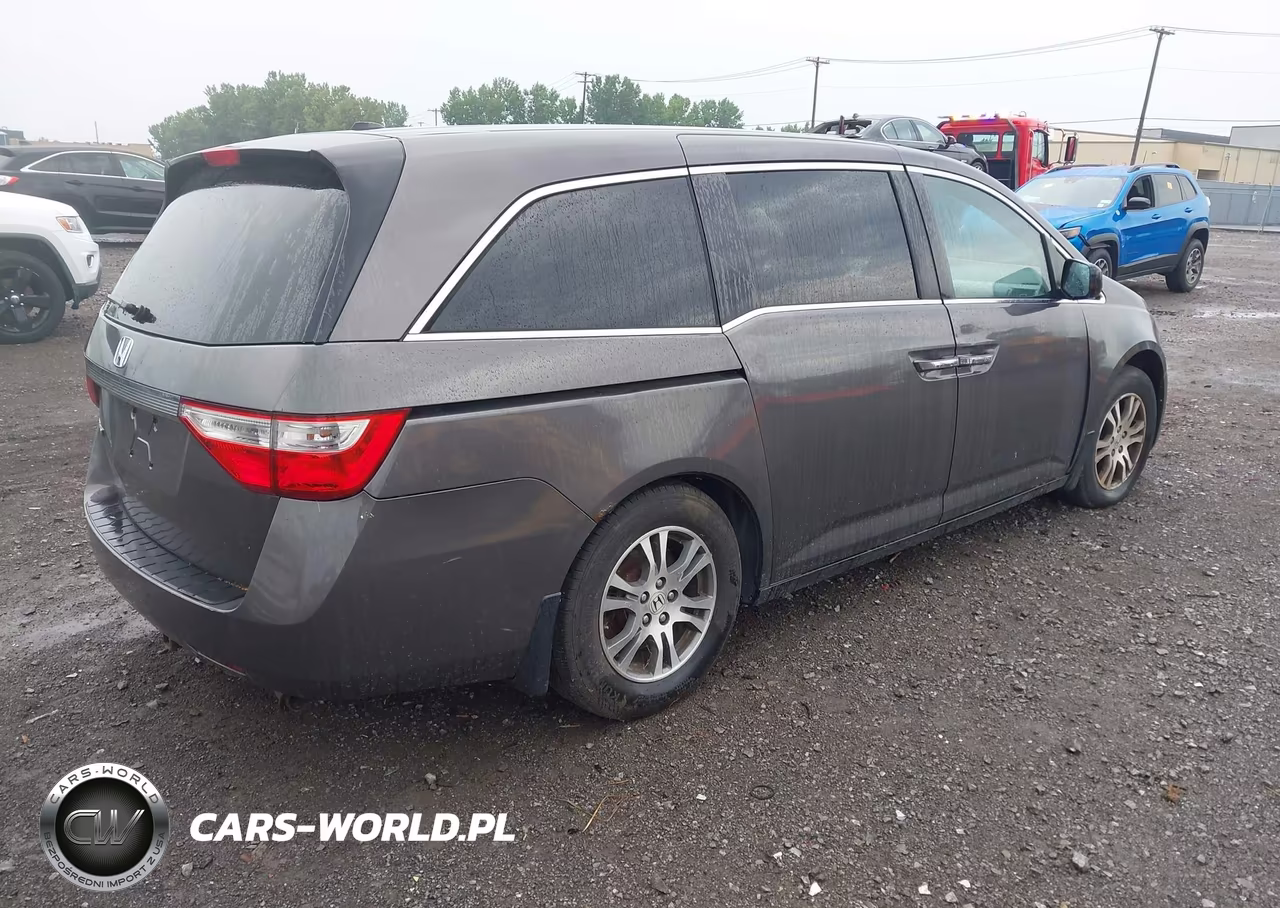 2012 Honda Odyssey Ex-L VIN:5FNRL5H62CB116536 - 4