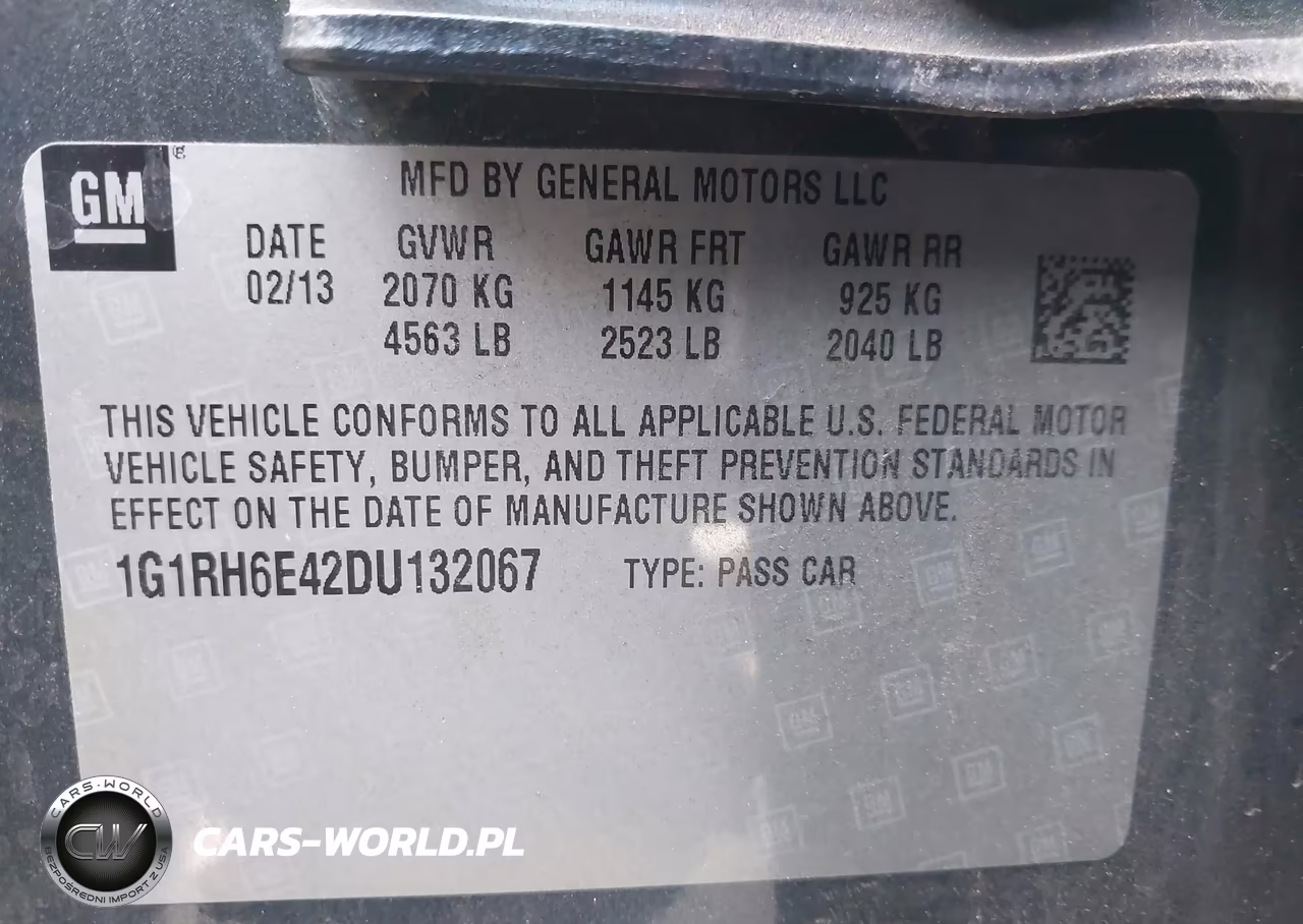 2013 Chevrolet Volt VIN:1G1RH6E42DU132067 - 9