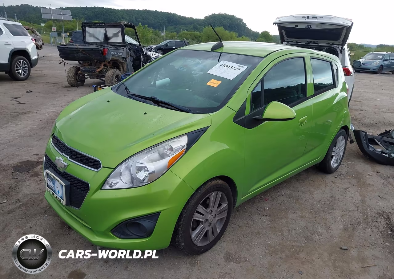 2015 Chevrolet Spark 1Lt Manual VIN:KL8CC6S93FC744033 - 2