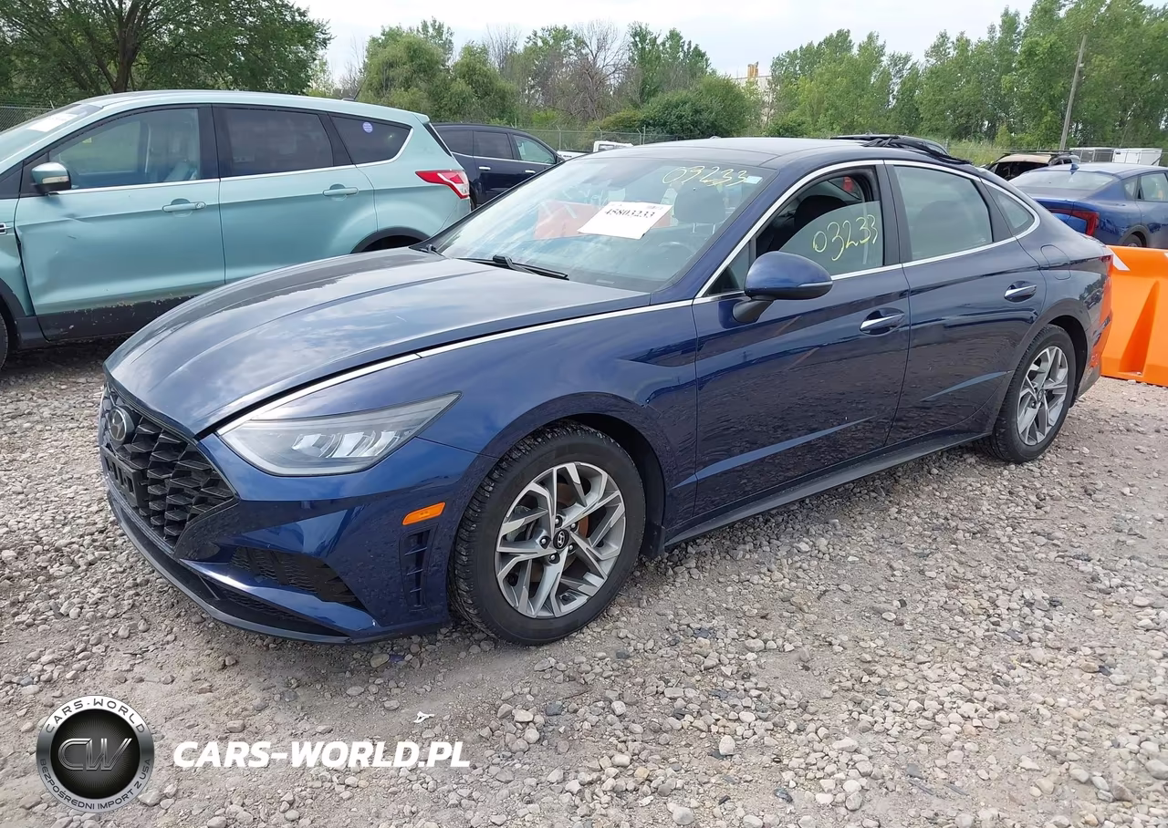2020 Hyundai Sonata Sel VIN:5NPEF4JA1LH035513 - 2