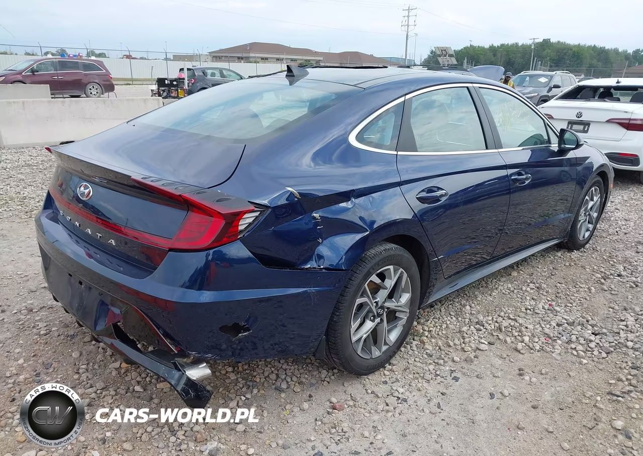 2020 Hyundai Sonata Sel VIN:5NPEF4JA1LH035513 - 4