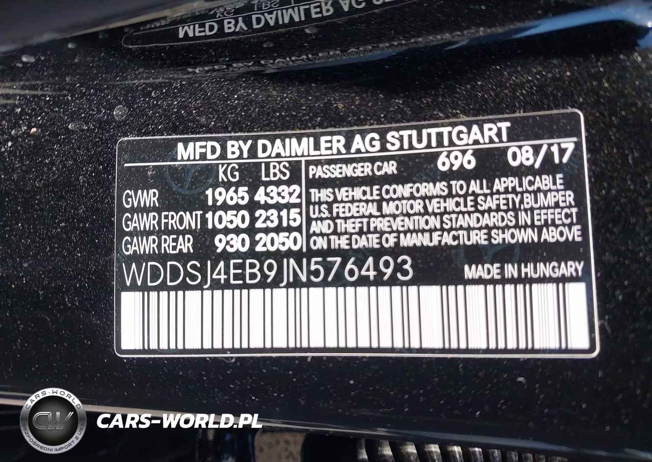 2018 Mercedes-Benz Cla 250 VIN:WDDSJ4EB9JN576493 - 9