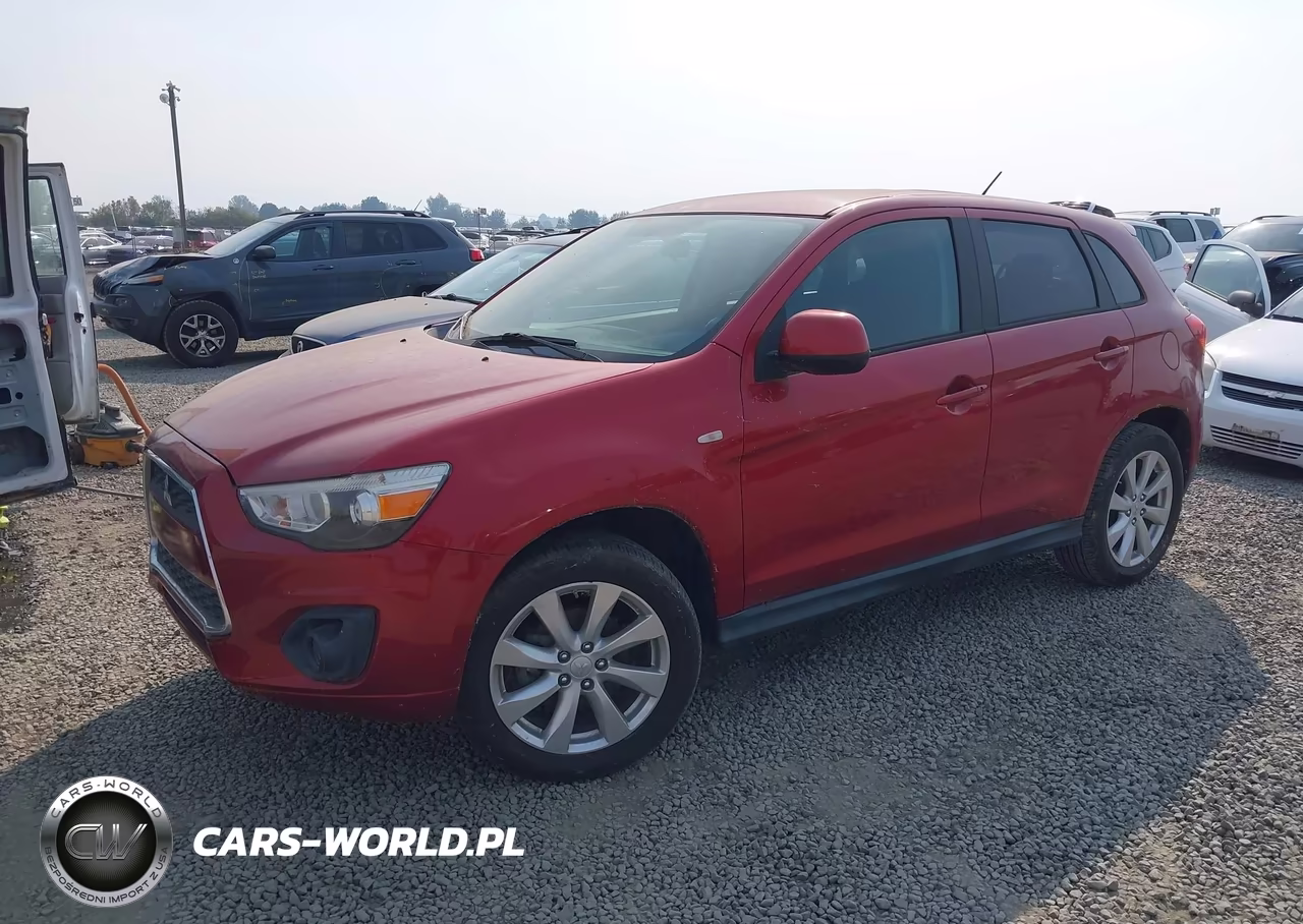 2015 Mitsubishi Outlander Sport Es VIN:4A4AP3AU1FE048856 - 2