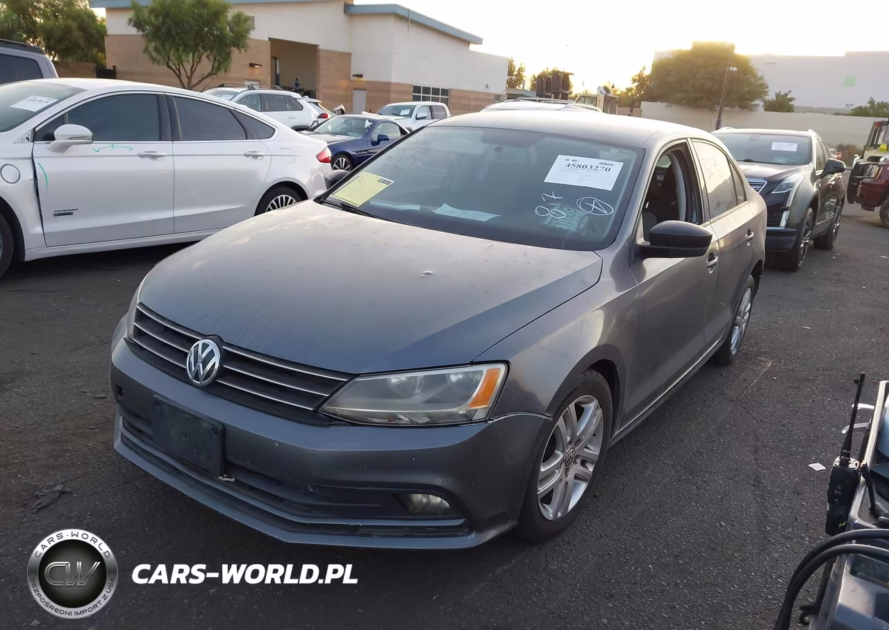 2015 Volkswagen Jetta 2.0L S VIN:3VW2K7AJ3FM211957 - 2