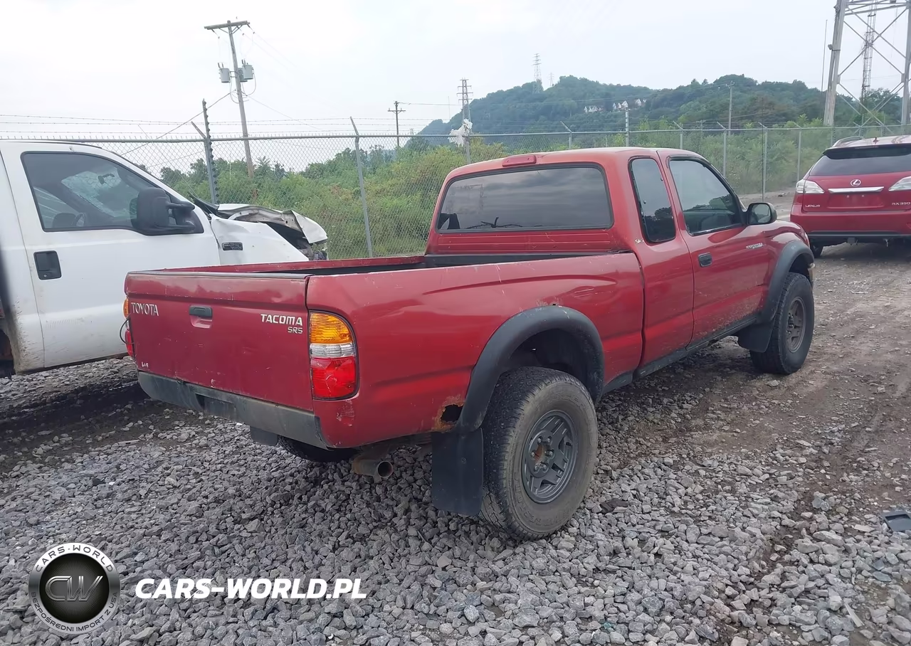2001 Toyota Tacoma VIN:5TEWM72N81Z729204 - 4