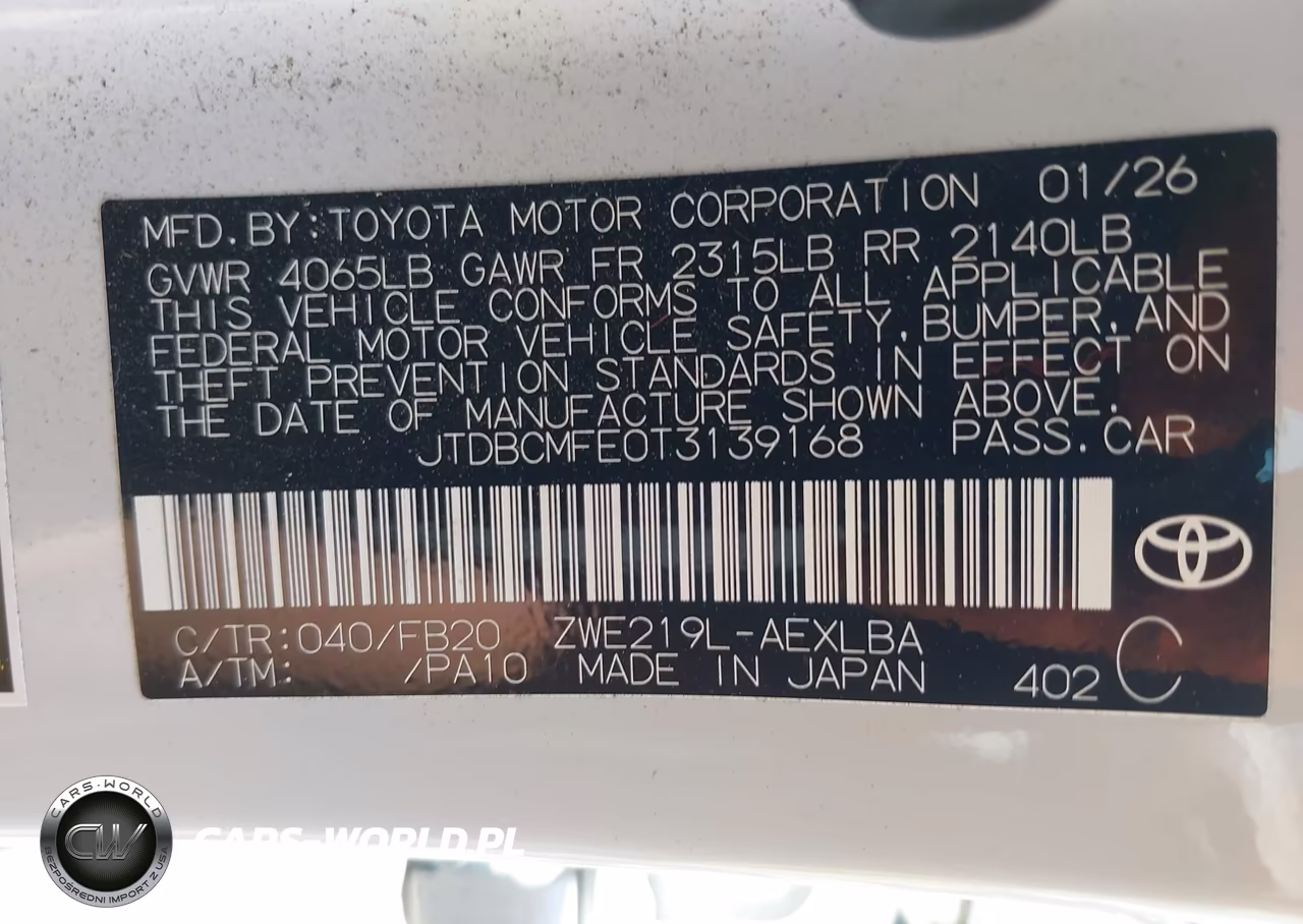 2026 Toyota Corolla Hybrid Hybrid Le VIN:JTDBCMFE0T3139168 - 9