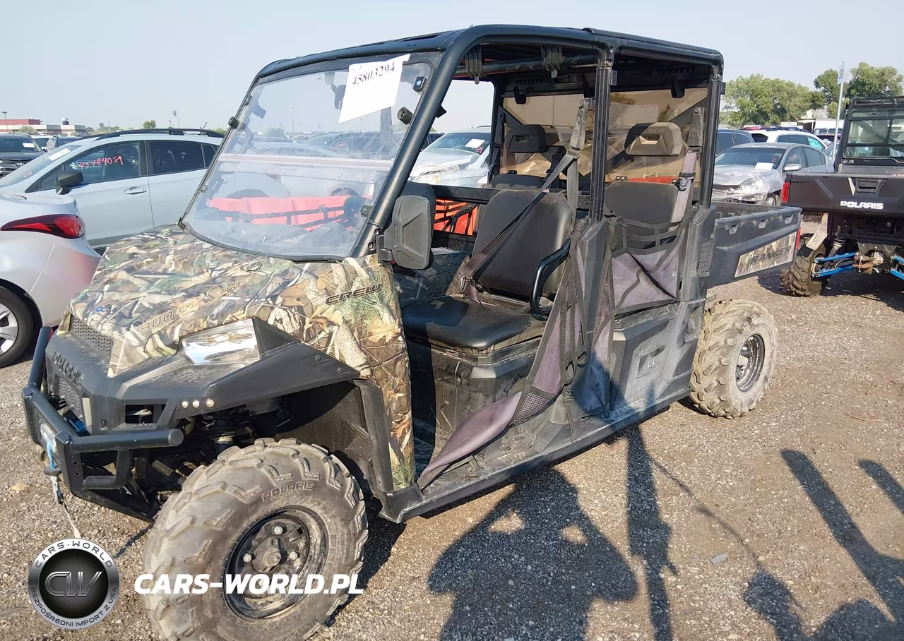 2015 Polaris Ranger Crew 900 Eps VIN:3NSRUE873FG877997 - 2