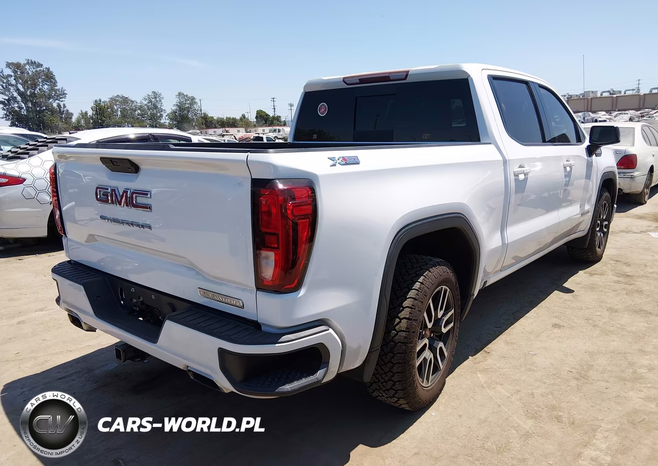 2020 GMC Sierra 1500 4Wd Short Box Elevation VIN:3GTU9CED9LG122019 - 4