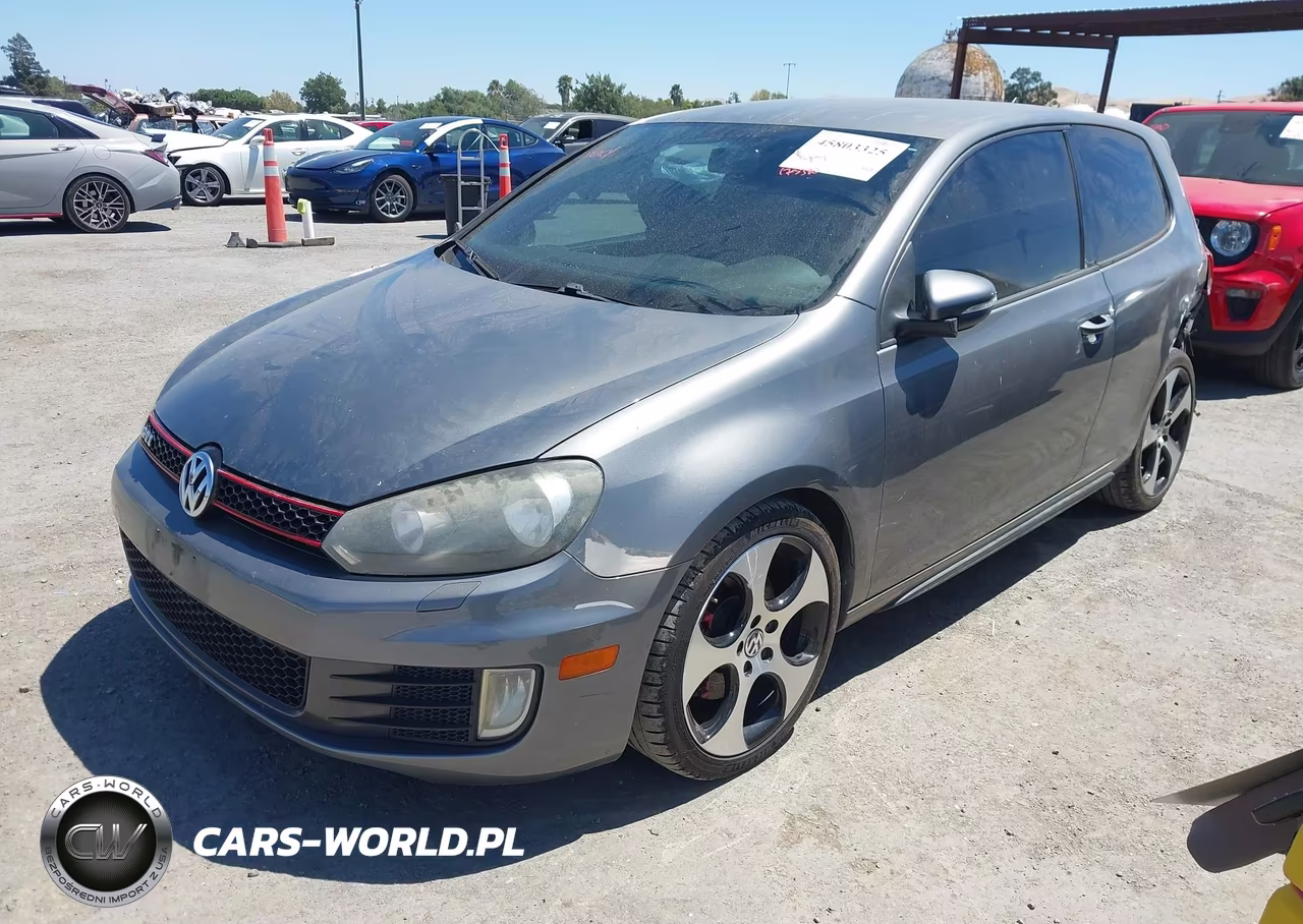 2012 Volkswagen Gti 2-Door VIN:WVWED7AJ0CW288260 - 2