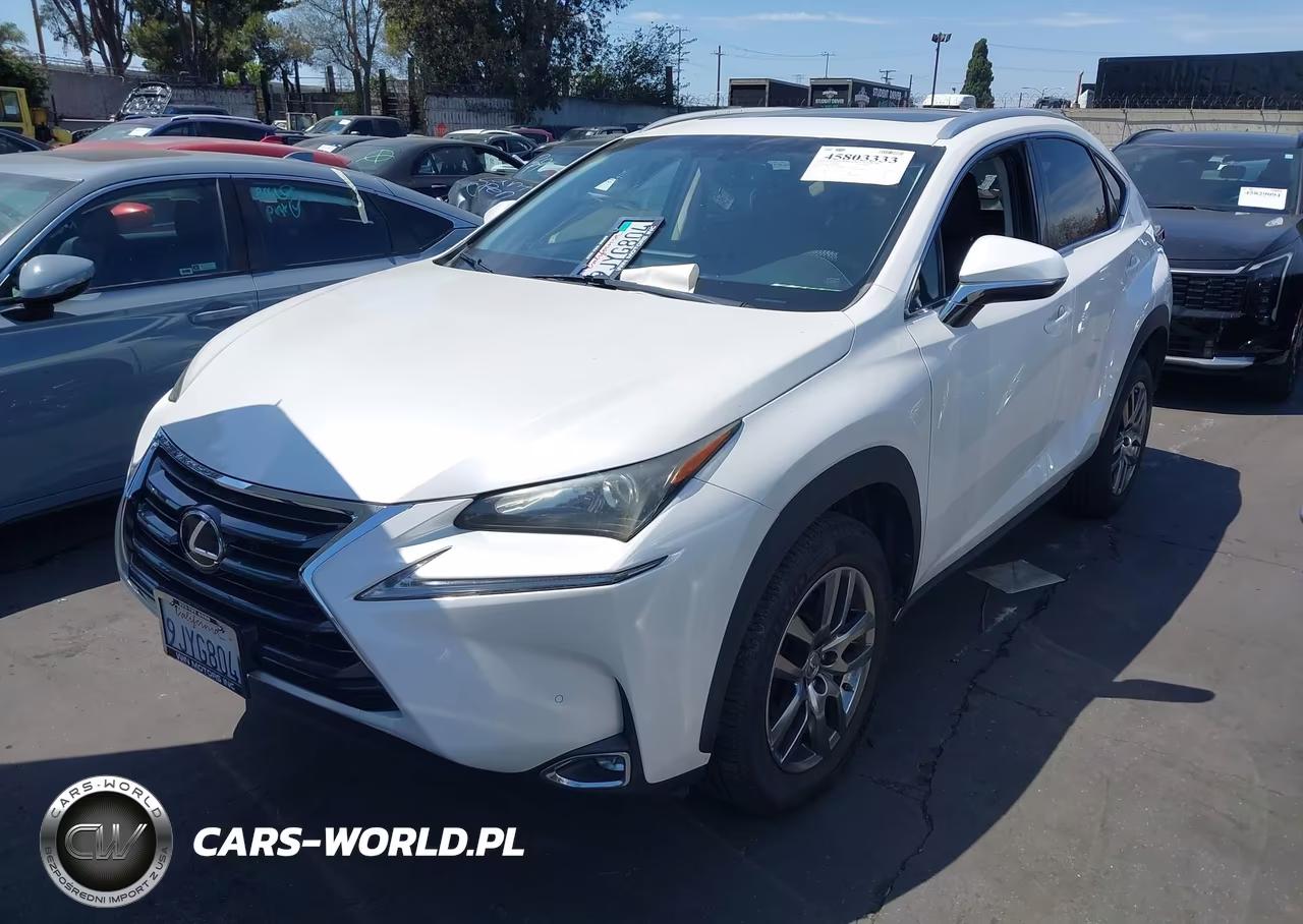 2016 Lexus Nx 200T VIN:JTJYARBZ1G2029762 - 2