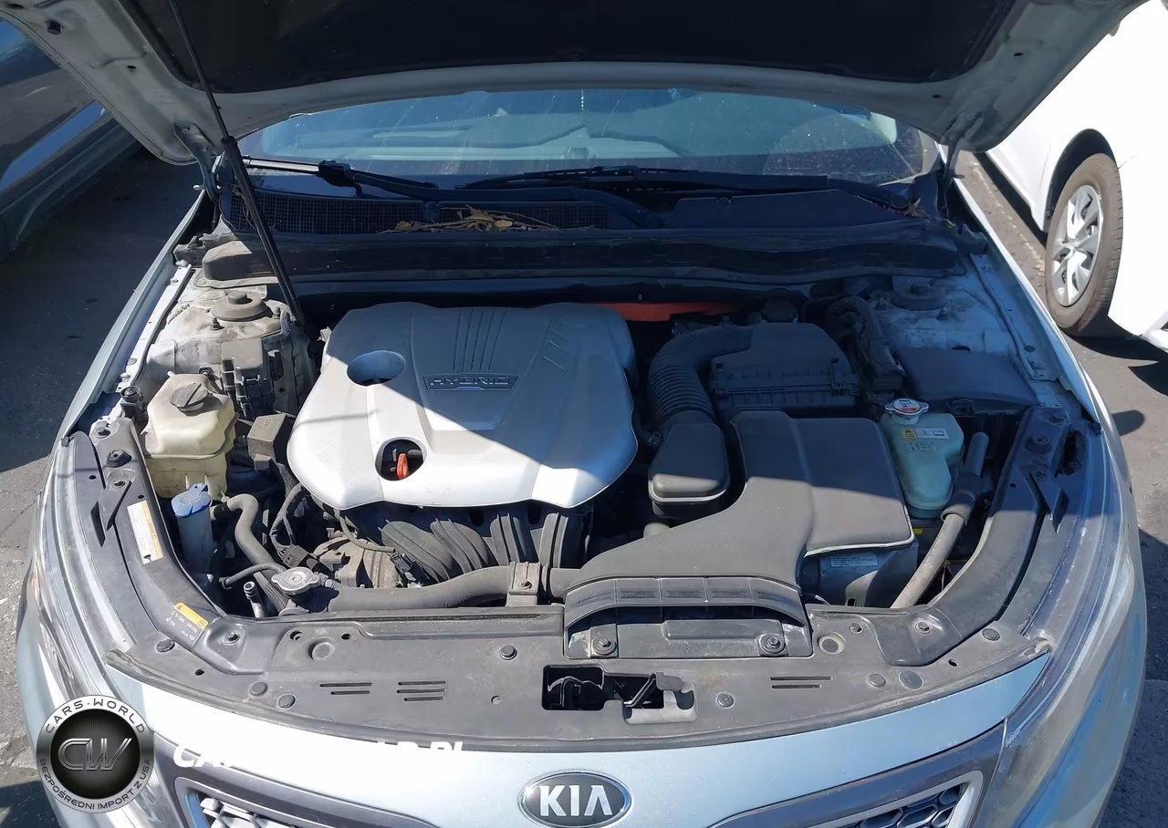 2014 Kia Optima Hybrid Lx VIN:KNAGM4AD9E5070714 - 10