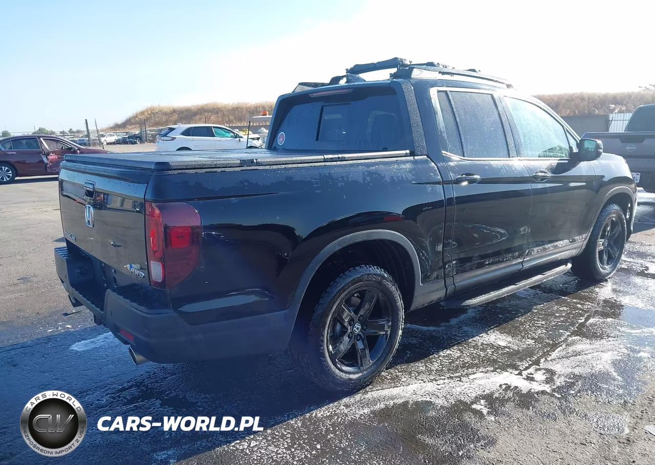 2023 Honda Ridgeline Black Edition VIN:5FPYK3F89PB023467 - 4