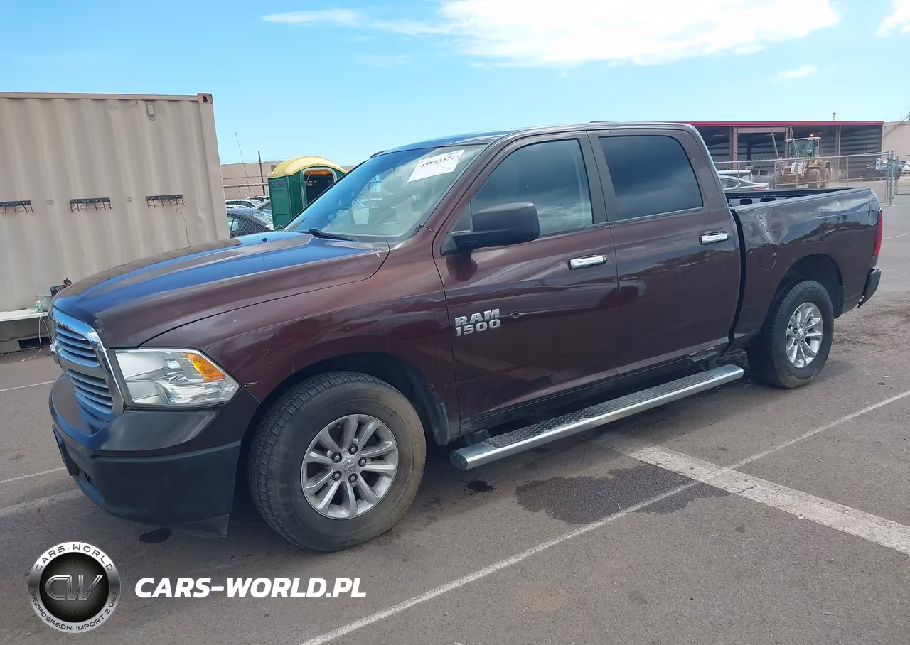 2013 Ram 1500 Slt VIN:1C6RR6LG1DS637392 - 2