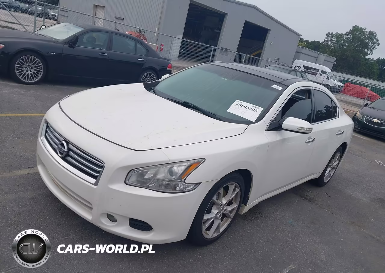 2012 Nissan Maxima 3.5 Sv VIN:1N4AA5AP0CC848415 - 2