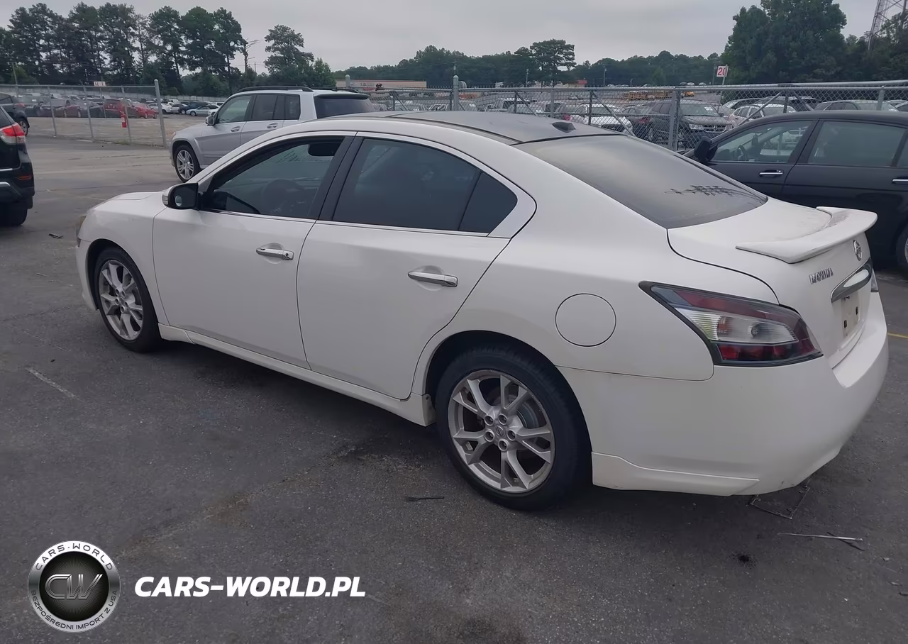 2012 Nissan Maxima 3.5 Sv VIN:1N4AA5AP0CC848415 - 3