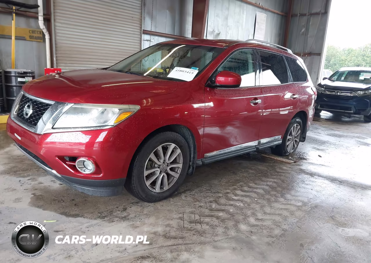 2016 Nissan Pathfinder Sl VIN:5N1AR2MN4GC636436 - 2
