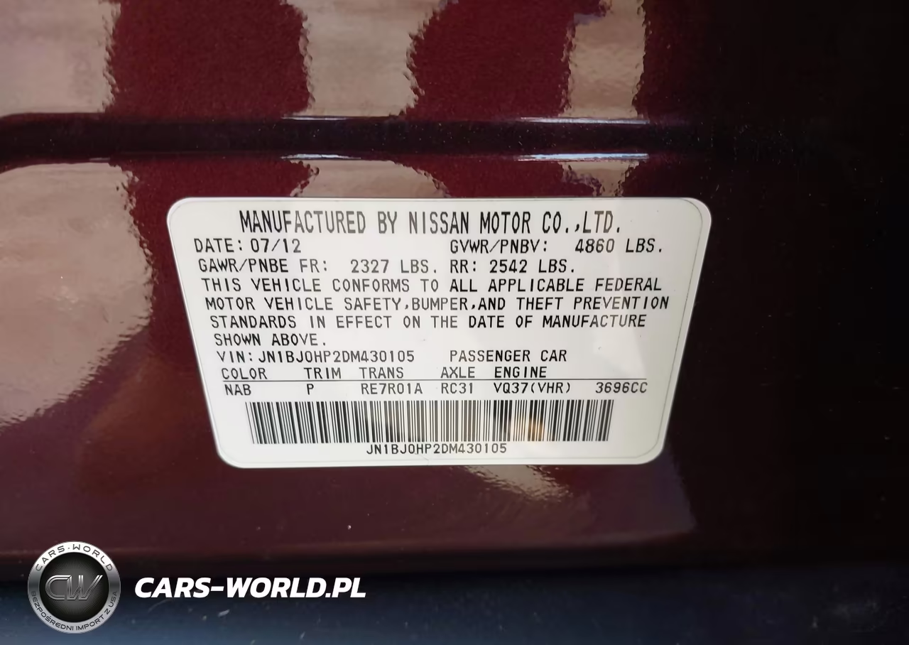 2013 Infiniti Ex37 Journey VIN:JN1BJ0HP2DM430105 - 9