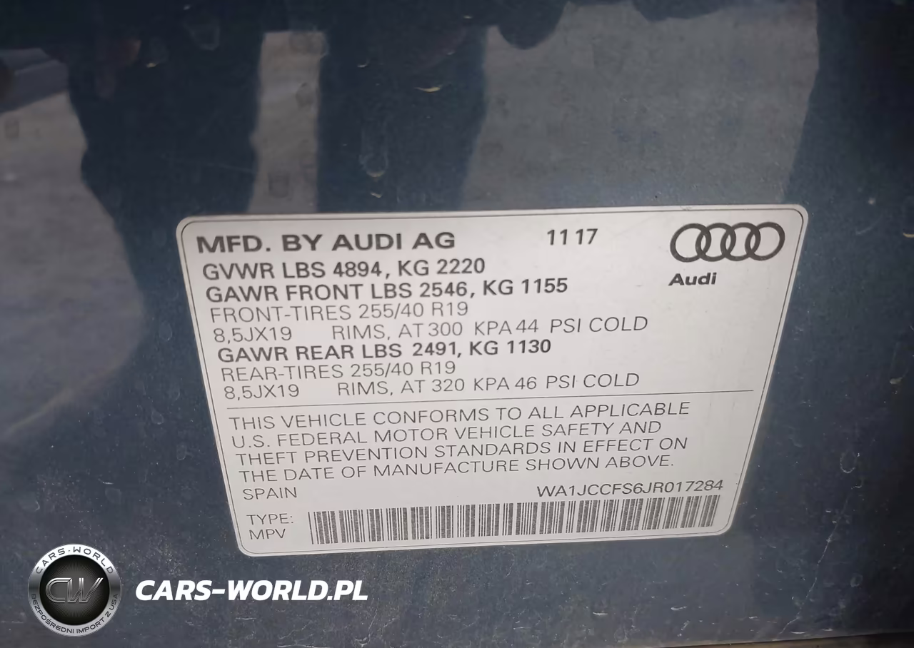 2018 Audi Q3 2.0T Premium-2.0T Sport Premium VIN:WA1JCCFS6JR017284 - 9