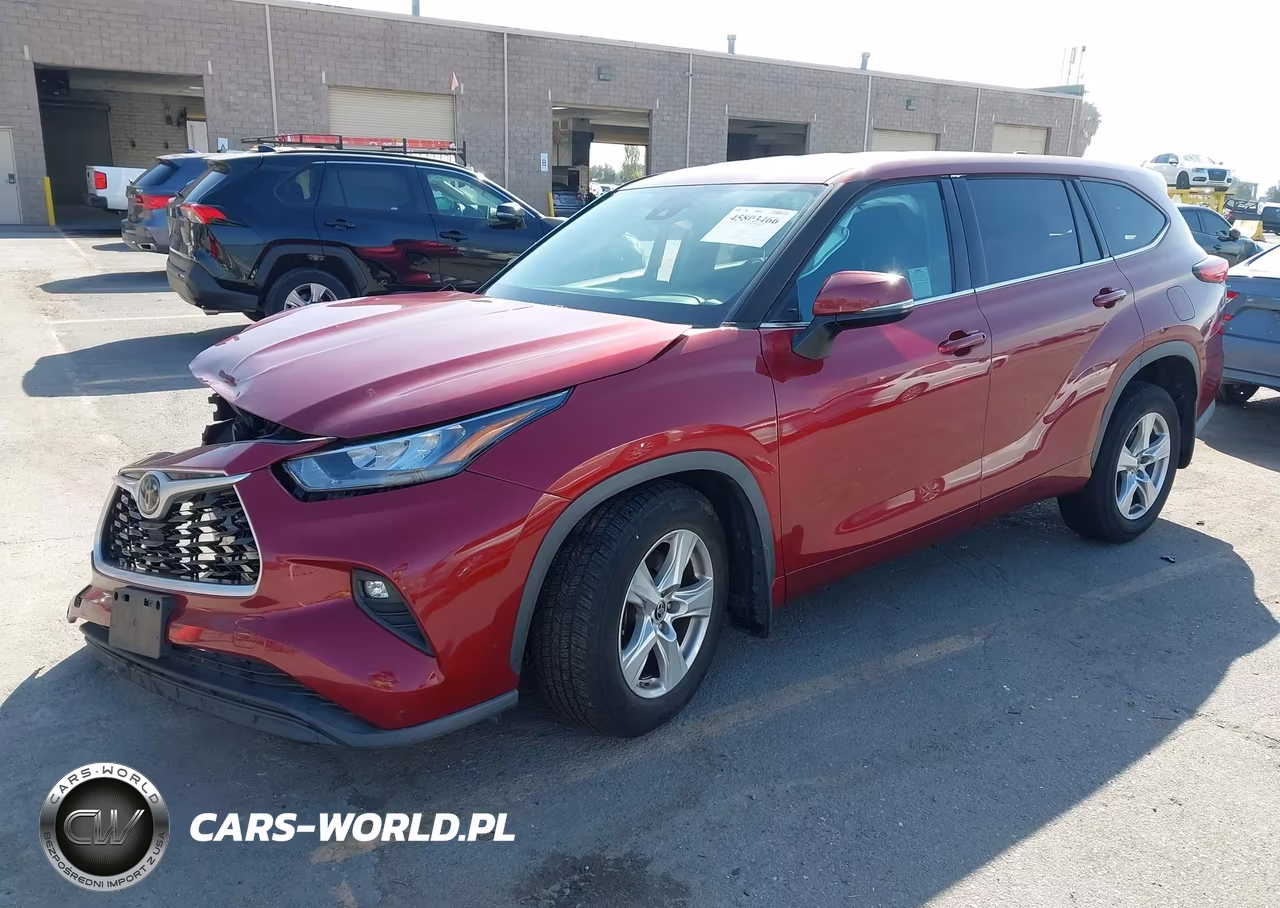 2020 Toyota Highlander Le VIN:5TDBZRBH1LS510252 - 2