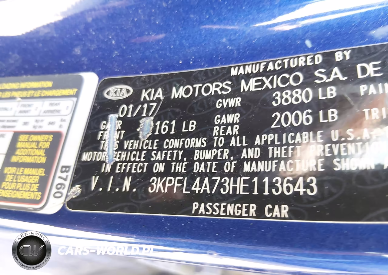 2017 Kia Forte Lx VIN:3KPFL4A73HE113643 - 9