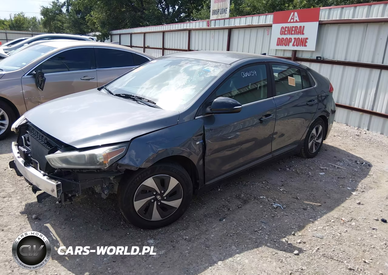 2018 Hyundai Ioniq Hybrid Sel VIN:KMHC75LC0JU066159 - 2