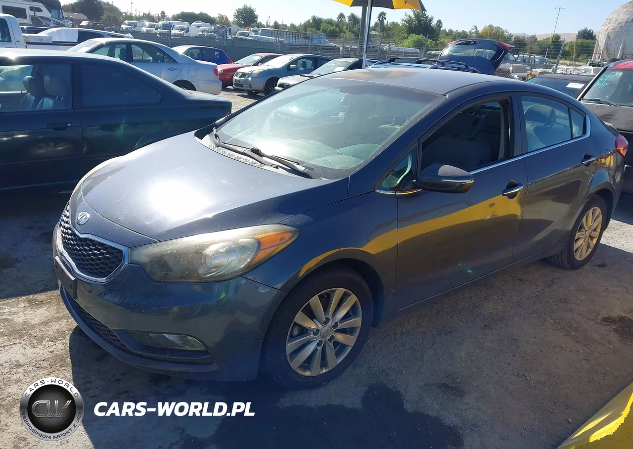 2014 Kia Forte Ex VIN:KNAFX4A80E5116341 - 2