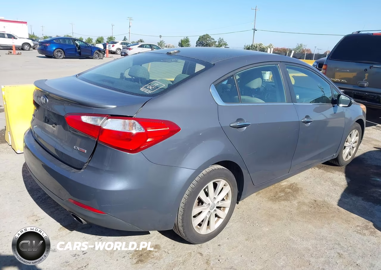 2014 Kia Forte Ex VIN:KNAFX4A80E5116341 - 4