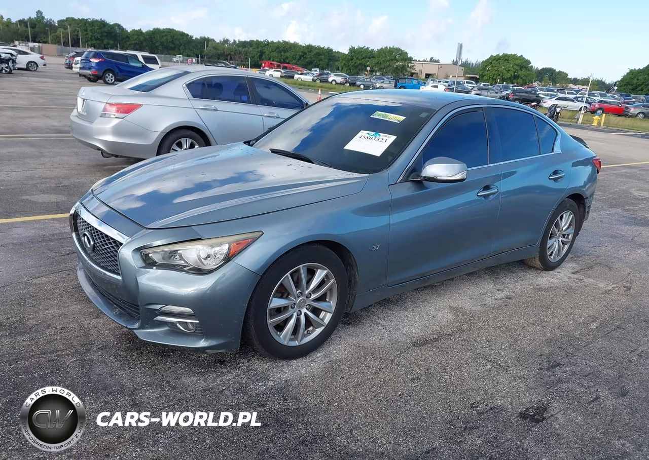 2015 Infiniti Q50 VIN:JN1BV7AP7FM345495 - 2