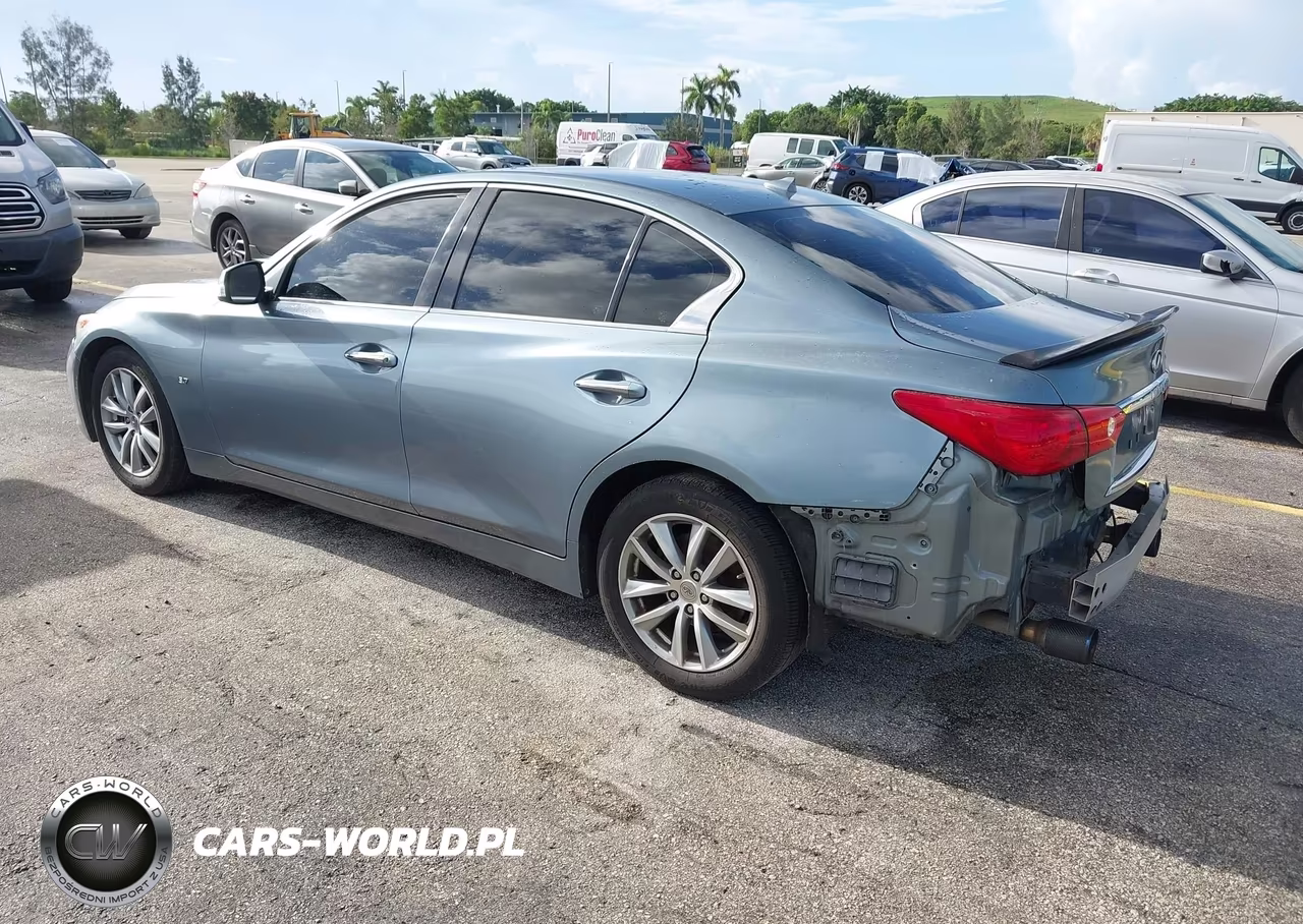 2015 Infiniti Q50 VIN:JN1BV7AP7FM345495 - 3