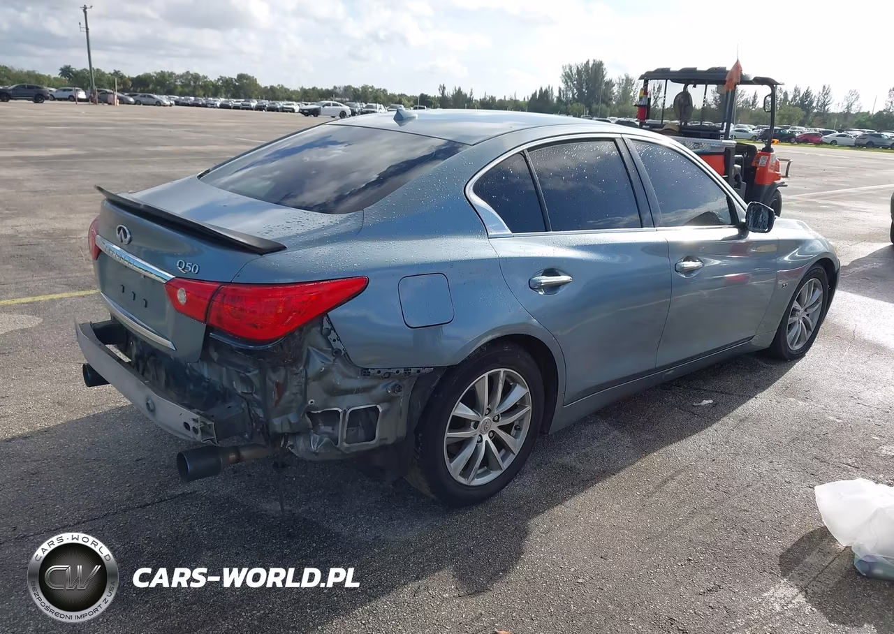 2015 Infiniti Q50 VIN:JN1BV7AP7FM345495 - 4