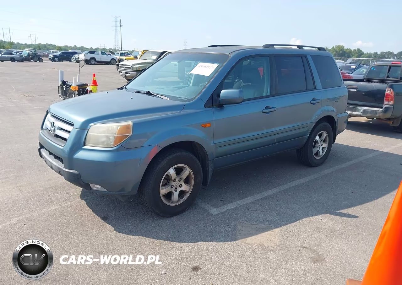 2008 Honda Pilot Ex-L VIN:5FNYF28638B000576 - 2