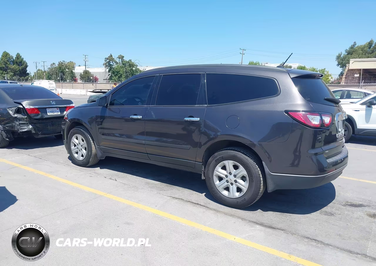2015 Chevrolet Traverse Ls VIN:1GNKVFED1FJ233422 - 3