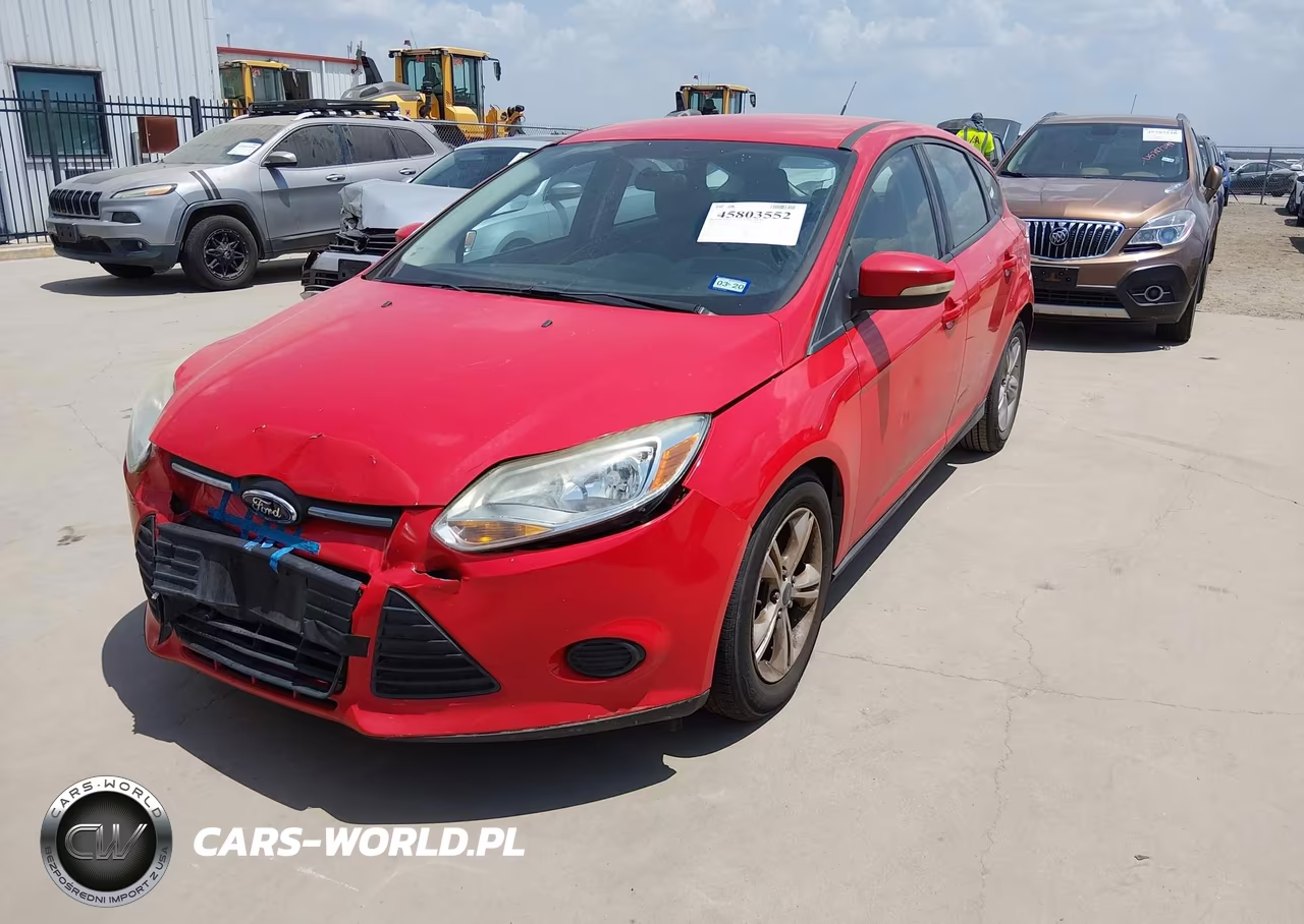 2013 Ford Focus Se VIN:1FADP3K23DL204346 - 2