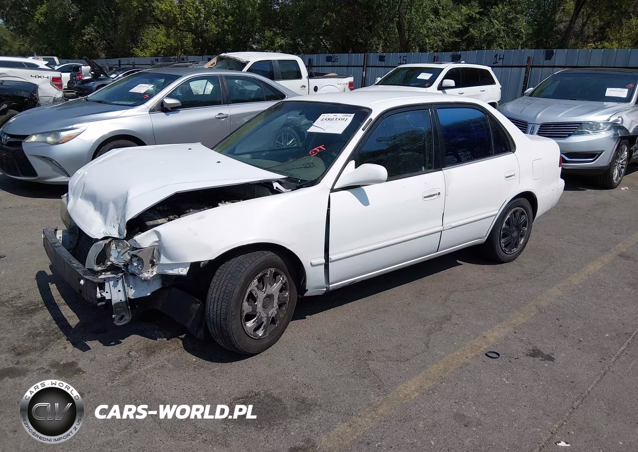 2002 Toyota Corolla Le VIN:1NXBR18E32Z626363 - 2