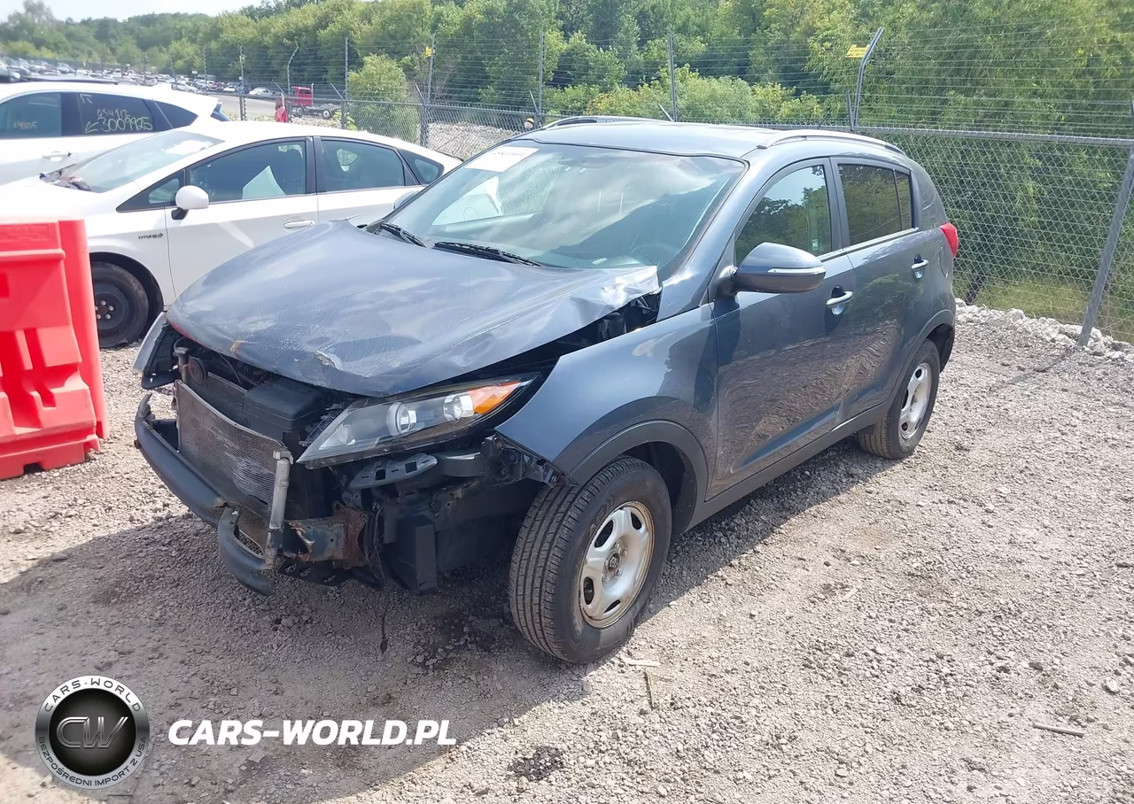 2011 Kia Sportage Lx VIN:KNDPB3A28B7090423 - 2