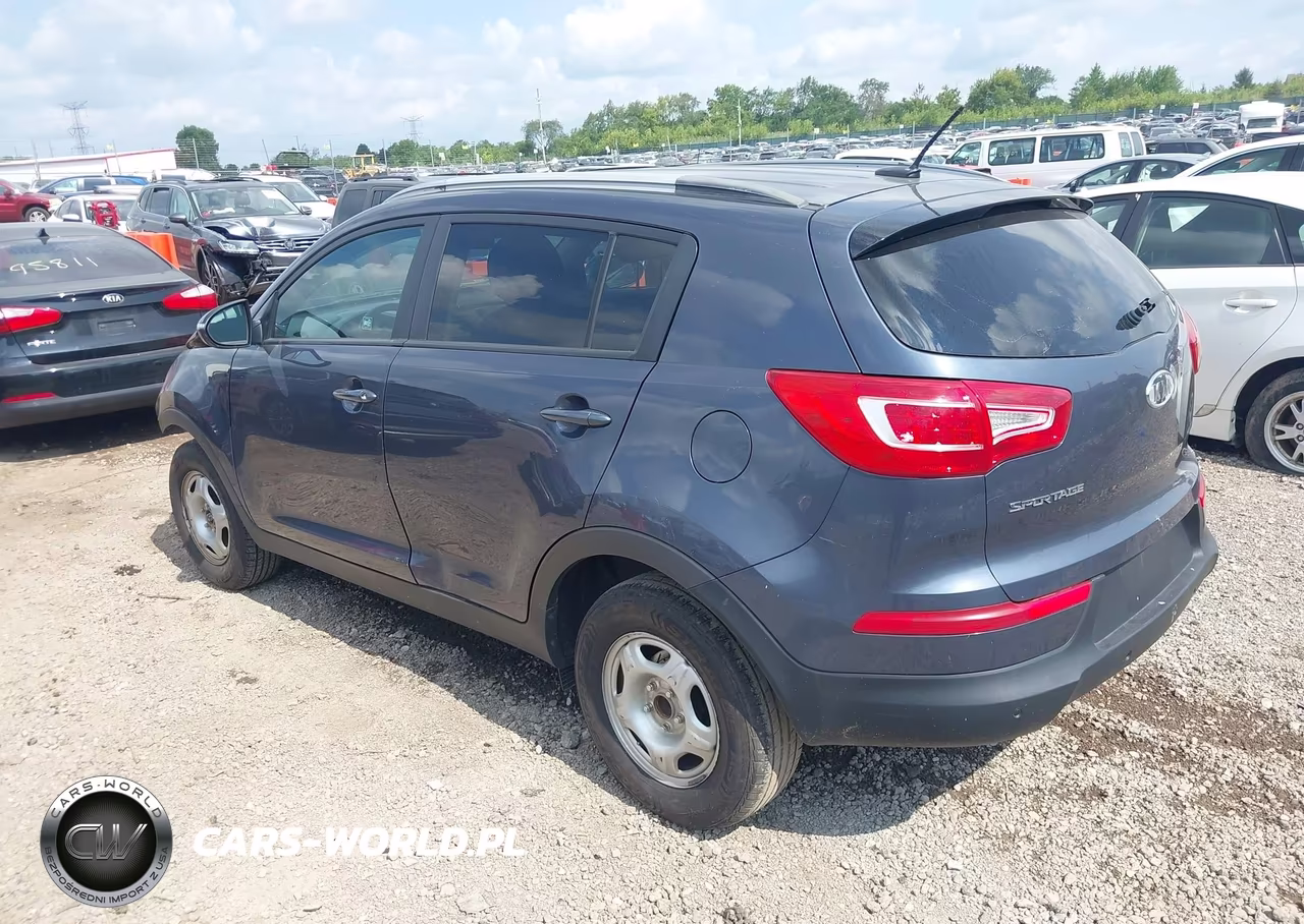 2011 Kia Sportage Lx VIN:KNDPB3A28B7090423 - 3